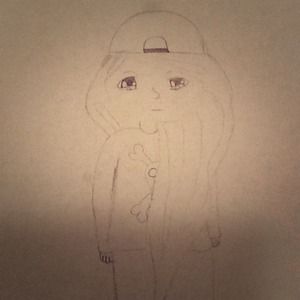 Drawing of a girl
