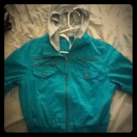 Turquoise jacket