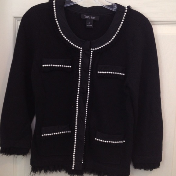 White House black Market Sweater Jacket
