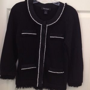 White House black Market Sweater Jacket