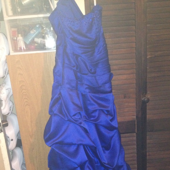 Royal Blue Long Formal Dress