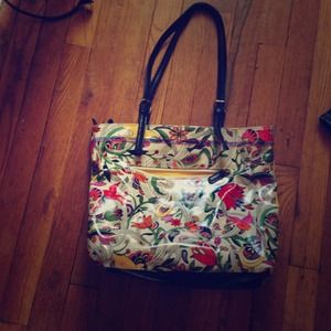 Beautiful floral tote