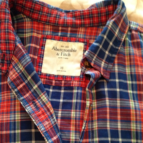 TRAdED!!!Abercrombie & Fitch Plaid shirt