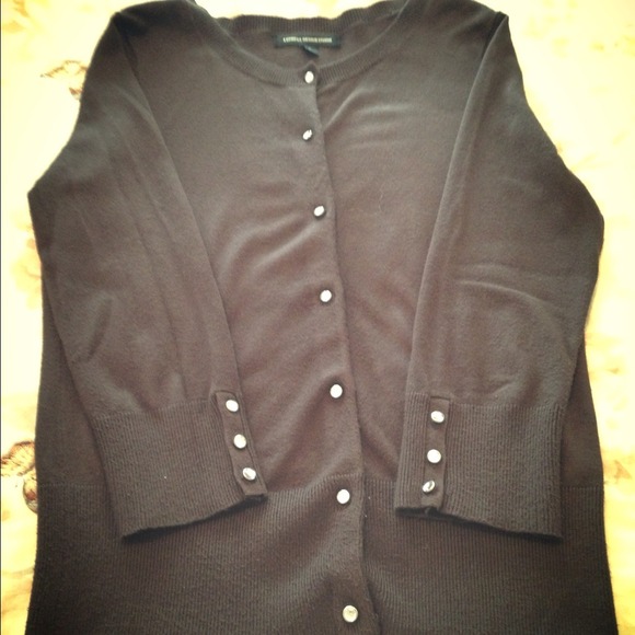 Express Design Studio Chocolate Brown Cardigan