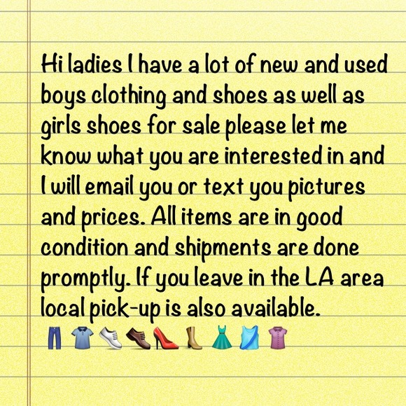 Baby boys shoes, clothing and girl shoes