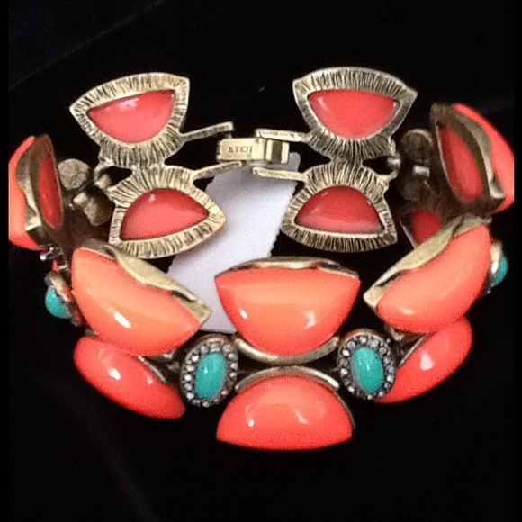 ****SOLD*****  J CREW HALF MOON BRACELET