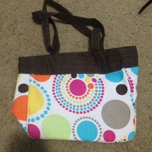 Polka dot 31 lunch bag, NWOT.