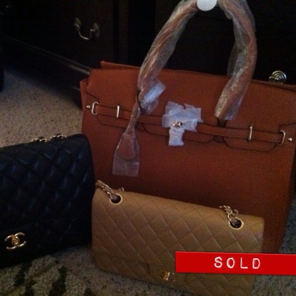 SOLD Camel Brown Handbag