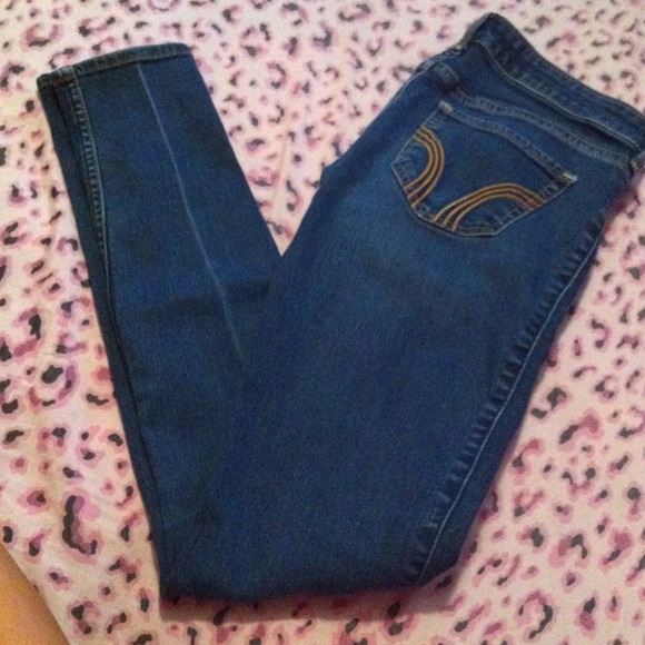 Hollister dark wash jeggings