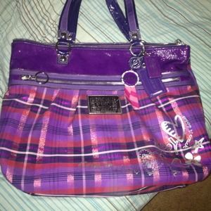🎉REDUCED🎉Authentic Coach Poppy tote- LRG bag!