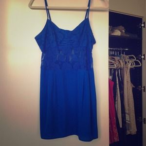 Little blue dress