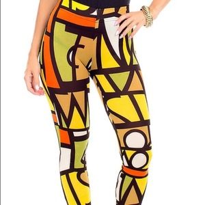 Geometric Shape leggings