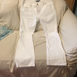 Ralph Lauren white jeans!