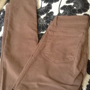 J Brand skinny leg jeans in truffle color