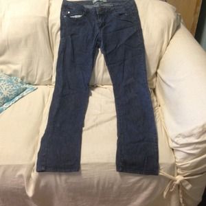 Dark wash jeans