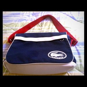 Large Lacoste book bag