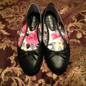 Matisse black flats.