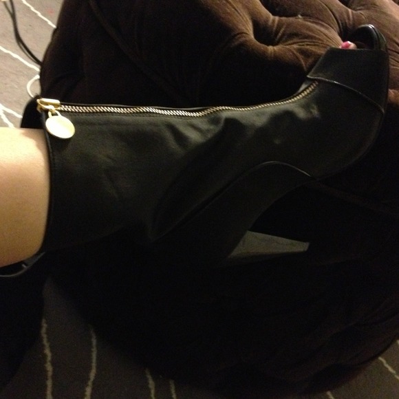 Size 8, Miss Sixty Open Toe Booties - Picture 4 of 4