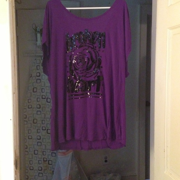 @SOLD OFFLINE@Stunning purple shirt by Seven - Picture 2 of 3