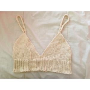 Brandy Melville Crochet Top