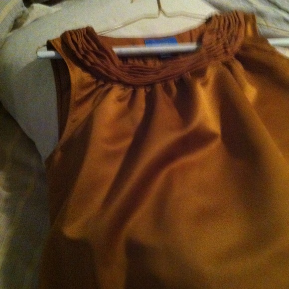 Mustard! shiny material! Fun for your tan!