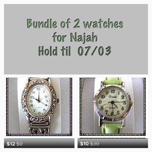 Bundle of 2 watches for Najah(RESERVED)