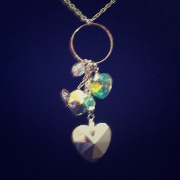 Sold. Brand new Heart neckless