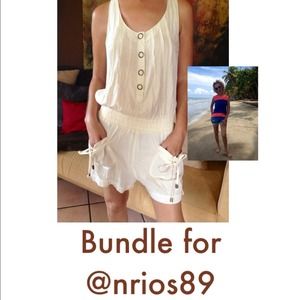 Bundle for nrios89 Romper and Top