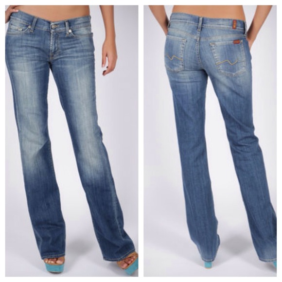 7 For All Mankind Jeans - Light Blue Wash