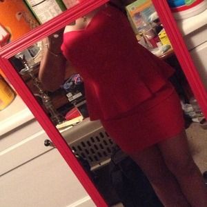 Peplum dress!