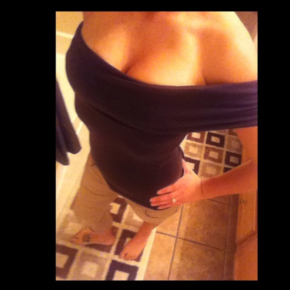ON HOLD!!Victoria's Secret top and white pant set.