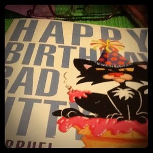 A book called happy birthday bad kitty