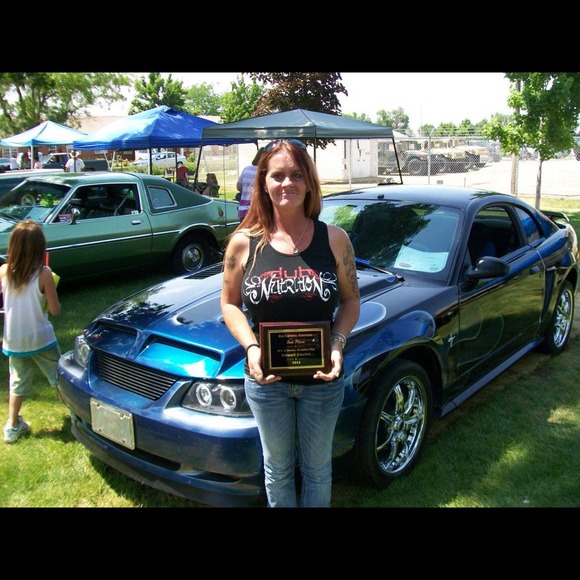 Took 2nd place at car show today