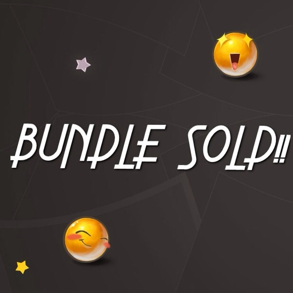 bundle sold! 👏👍😁