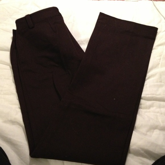 brown dress pants