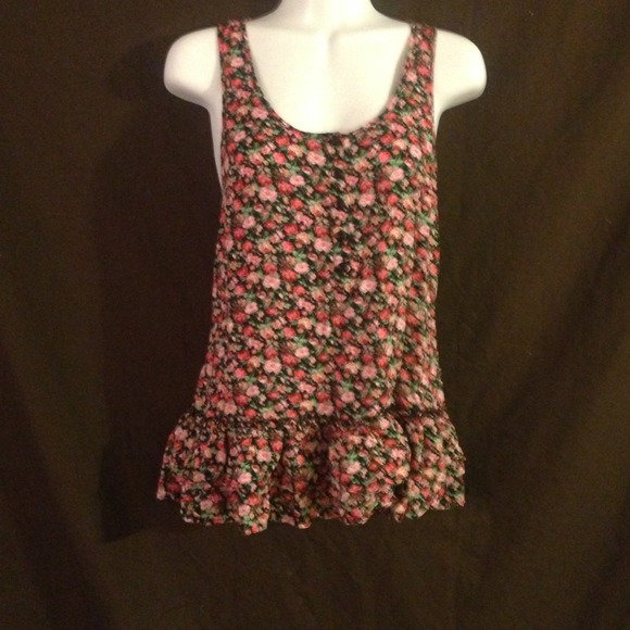 🔴🔴SOLD🔴🔴 Forever 21 // floral printed tunic