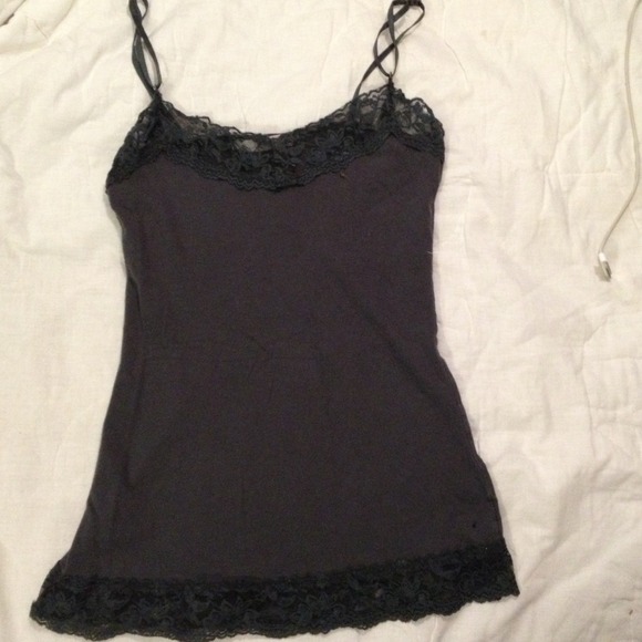 navy blue Charlotte Russe tank