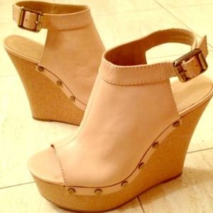 Calvin Klein wedges size 8