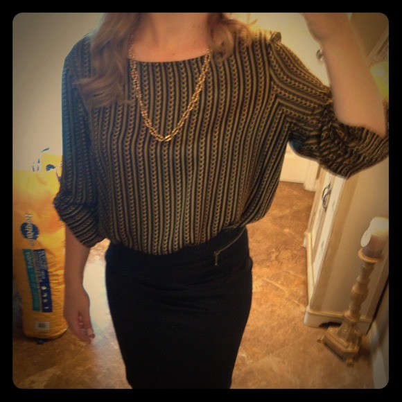 MICHAEL Michael Kors chain print top