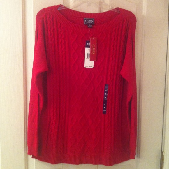 Red Chaps Sweater