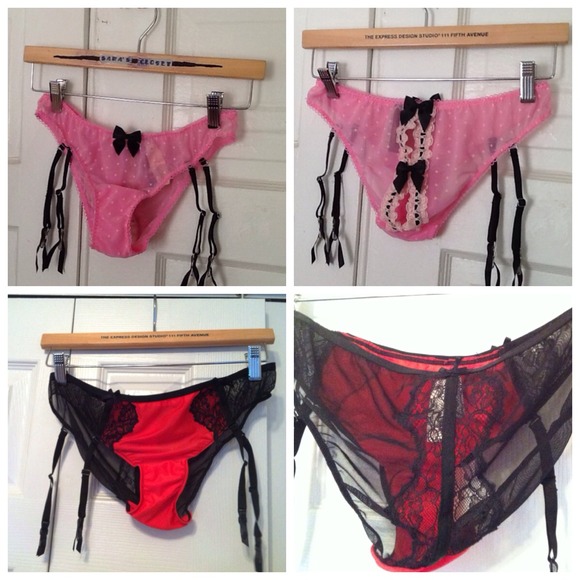 sexy little things Gartered panty (pink)