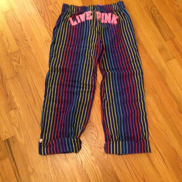 ❌❌SOLD❌❌Victoria's Secret live pink sleep pants