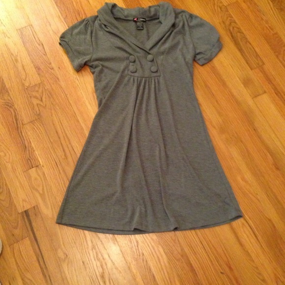 ❌❌SOLD❌❌Declious grey dress
