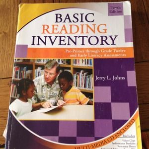 ☀SOLD☀ Basic Reading Inventory, 10th edition