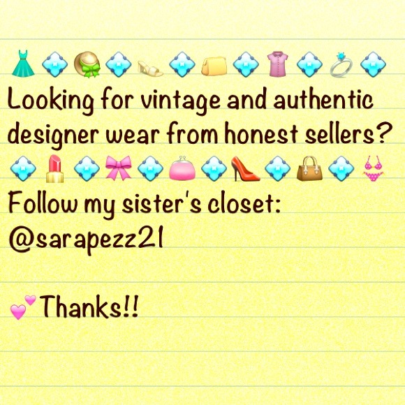 Vintage and authentic designer items 💕