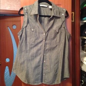 ⛔️SOLD Denim shirt size XL ⛔️