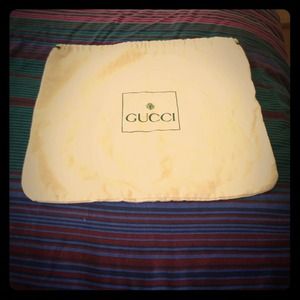 Authentic Gucci dust cover