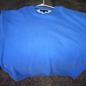 Blue sweatshirt