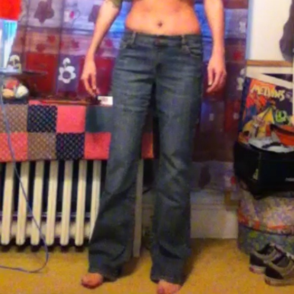 🚫SOLD🚫gap curvy flare jeans size 8