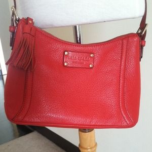 Kate Spade cross body red bag